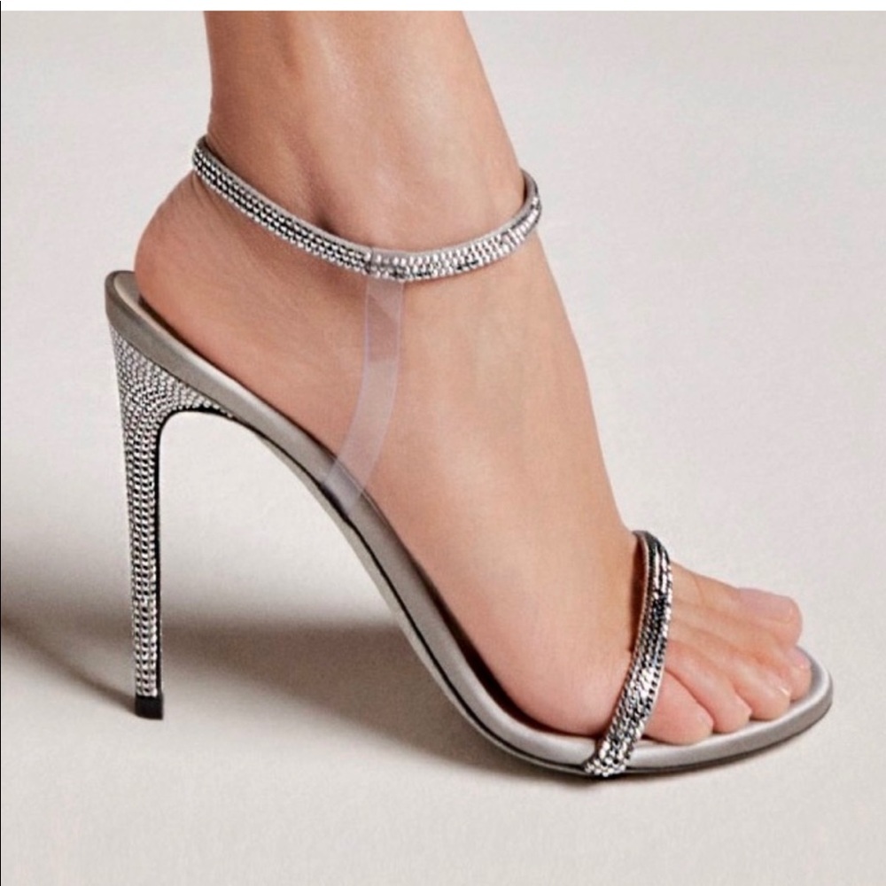 NEW never worn Rene Caovilla heeled sandals